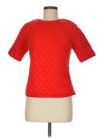 Pre-owned Juicy Couture Pullover Sweater In Red