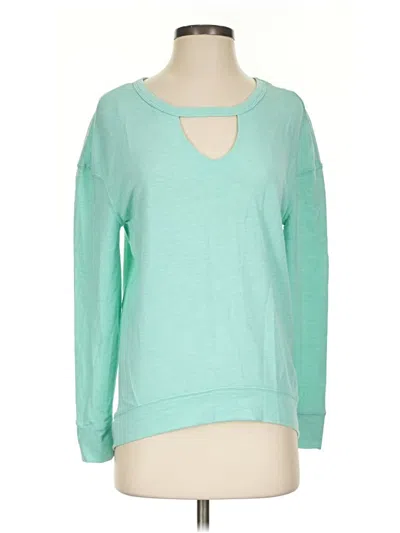 Pre-owned Juicy Couture Pullover Sweater In Teal