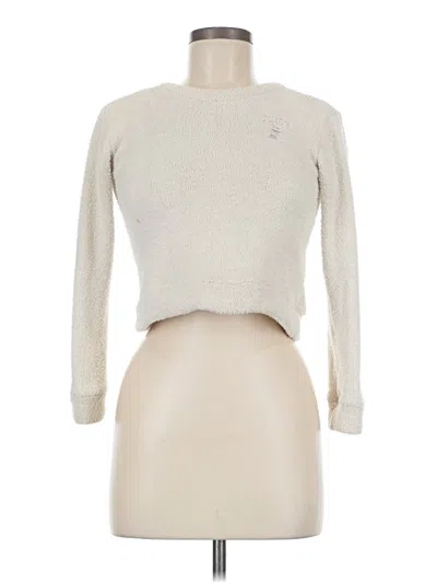 Pre-owned Juicy Couture Pullover Sweater In White