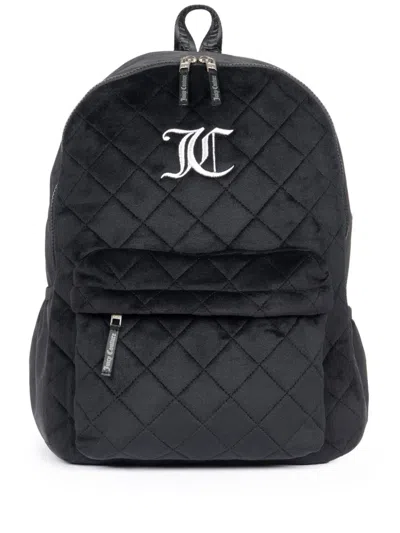 Juicy Couture Quilted Backpack In 黑色