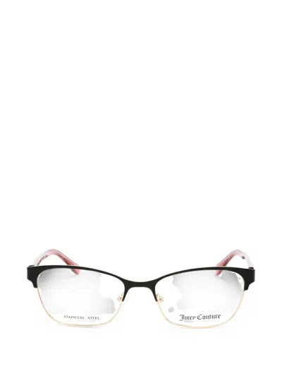 Juicy Couture Rectangle-frame Glasses In Black