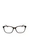 Juicy Couture Rectangular-frame Glasses In Black