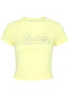 JUICY COUTURE RETRO LOGO-EMBELLISHED COTTON T-SHIRT