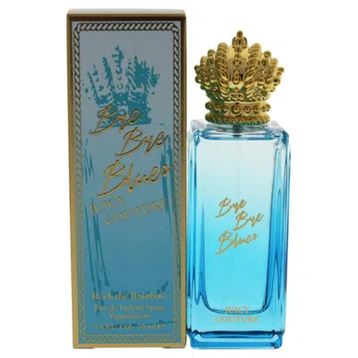 Juicy Couture Rock The Rainbow Bye Bye Blues By  For Women - 2.5 oz Edt Spray In Yellow/rainbow/blue