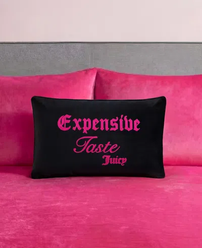 Juicy Couture Shaped Decorative Pillow, 14" X 24" In Multi