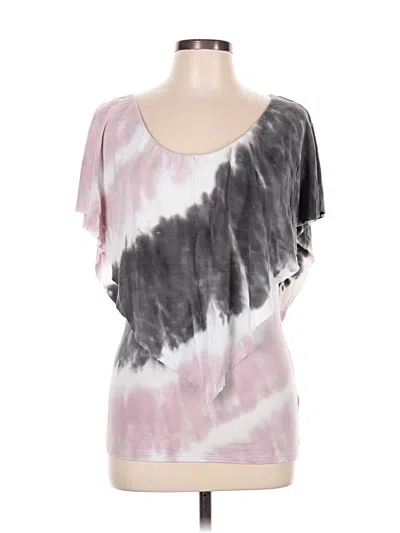 Pre-owned Juicy Couture Short Sleeve Blouse In Pink