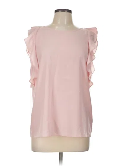 Pre-owned Juicy Couture Short Sleeve Blouse In Pink