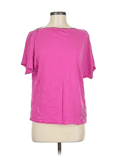 Pre-owned Juicy Couture Short Sleeve T-shirt In Pink