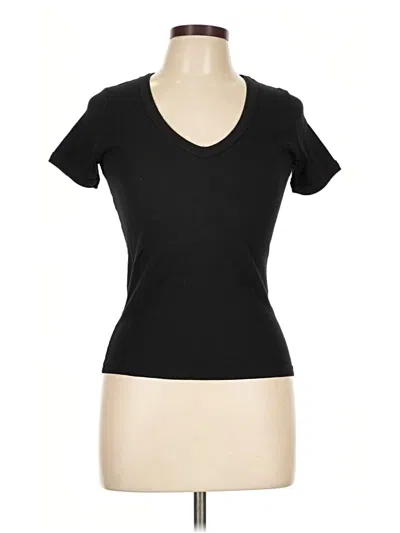 Pre-owned Juicy Couture Short Sleeve T-shirt In Black
