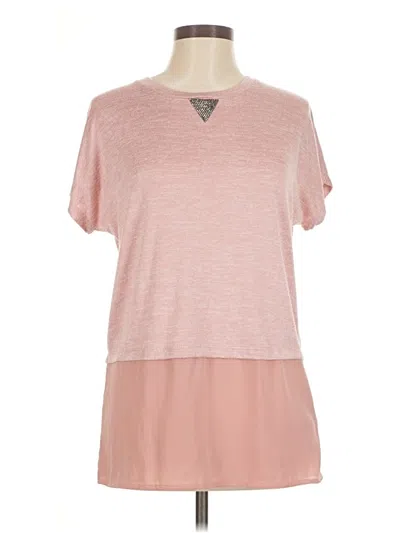 Pre-owned Juicy Couture Short Sleeve T-shirt In Pink
