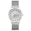 Juicy Couture Silver Stainless Steel Women's Watch In Silver