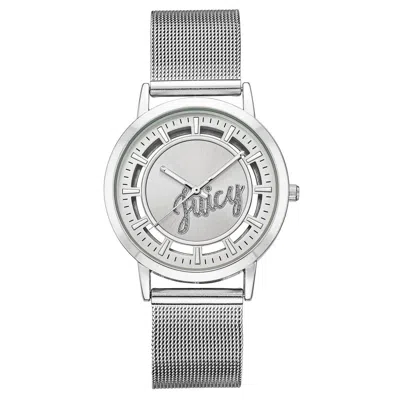 Juicy Couture Silver Stainless Steel Women's Watch