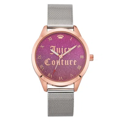 Juicy Couture Silver Stainless Steel Women's Watch