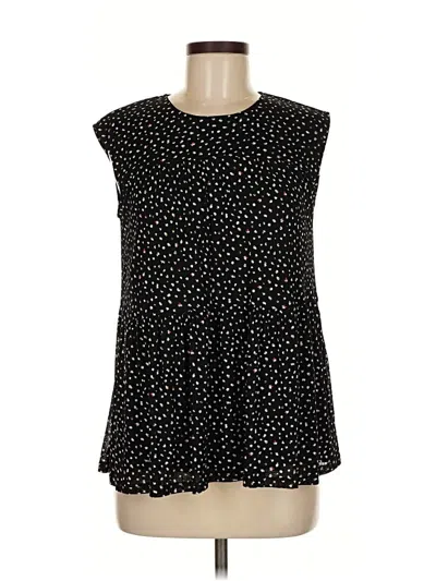 Pre-owned Juicy Couture Sleeveless Blouse In Black