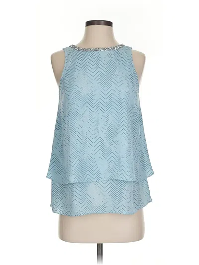 Pre-owned Juicy Couture Sleeveless Blouse In Blue