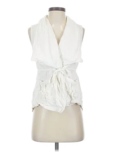 Pre-owned Juicy Couture Sleeveless Blouse In Ivory