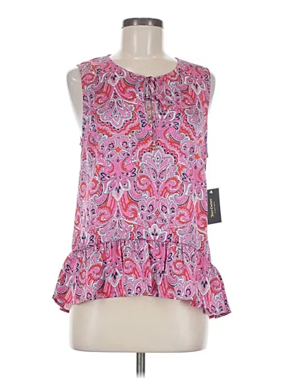 Pre-owned Juicy Couture Sleeveless Blouse In Pink