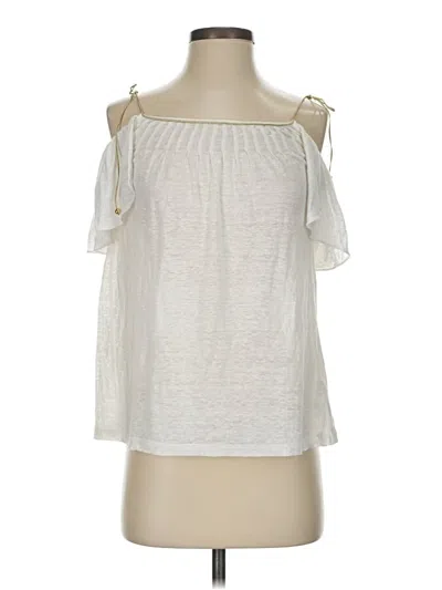 Pre-owned Juicy Couture Sleeveless Blouse In White