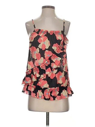Pre-owned Juicy Couture Sleeveless Top Black Halter Neckline Tops
