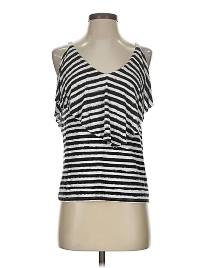 Pre-owned Juicy Couture Sleeveless Top Black One Shoulder Neckline Tops