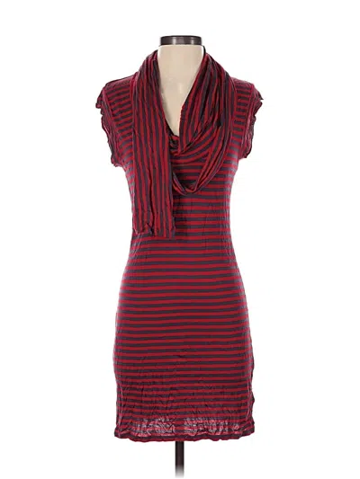 Pre-owned Juicy Couture Sleeveless Top Red Cowl Neck Tops
