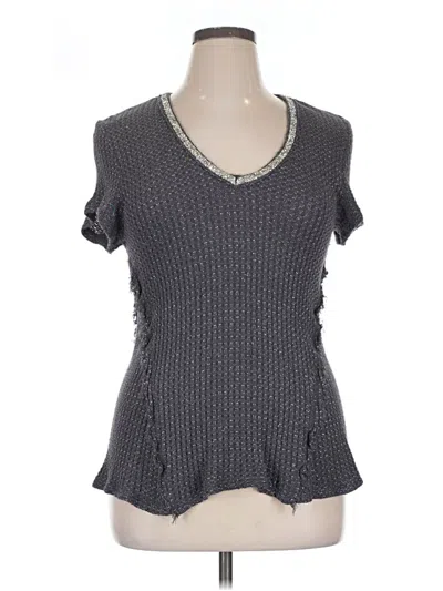 Pre-owned Juicy Couture Sleeveless T-shirt In Gray