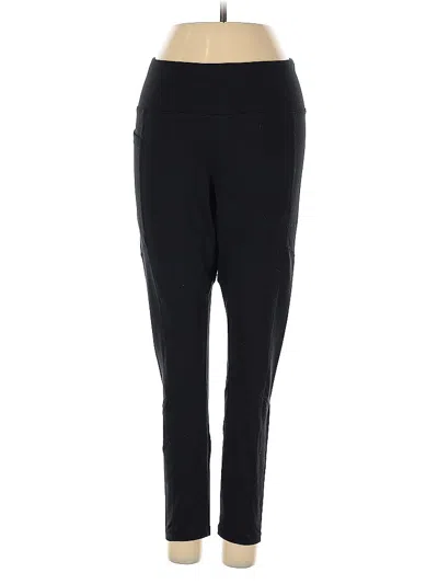 Pre-owned Juicy Couture Sport Active Pants In Black