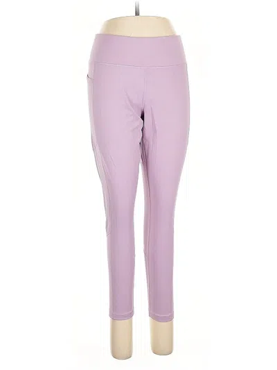 Pre-owned Juicy Couture Sport Active Pants In Purple