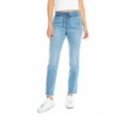 Juicy Couture Straight Leg Denim In Medium Wash In Multi