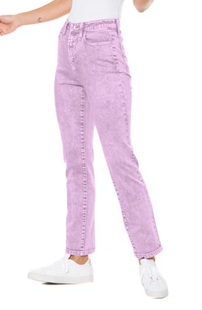 Juicy Couture Straight Leg Pants In Lavender Frost