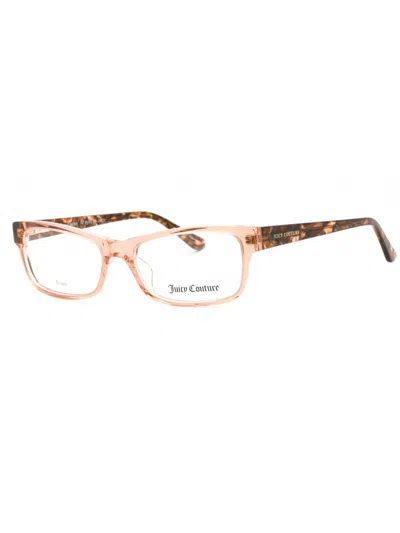 Juicy Couture Stylish Rectangular Eyeglasses For Women In Pink