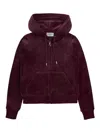 Juicy Couture Jewel Robertson Hoodie Clothing In Rojo