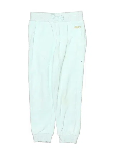 Pre-owned Juicy Couture Kids' Sweatpants In Blue