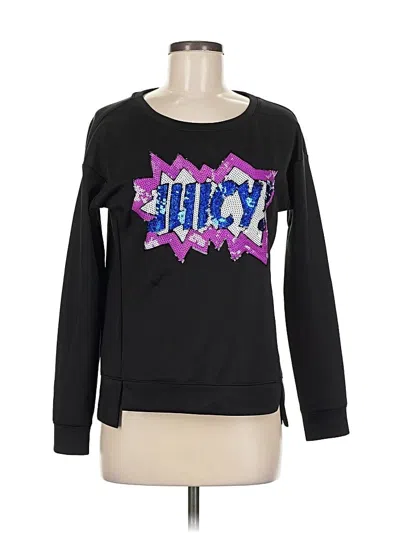 Pre-owned Juicy Couture Sweatshirt In Black