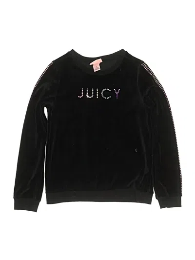 Pre-owned Juicy Couture Kids' Sweatshirt In Black