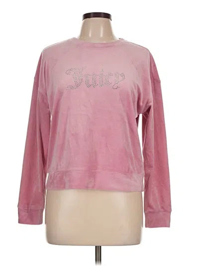Pre-owned Juicy Couture Sweatshirt In Pink