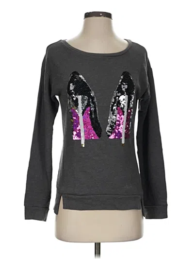 Pre-owned Juicy Couture Sweatshirt In Silver