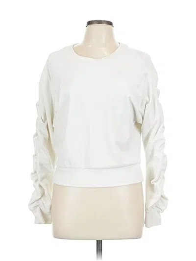 Pre-owned Juicy Couture Sweatshirt In White