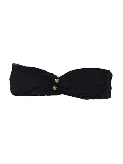 Pre-owned Juicy Couture Swimsuit Top Black Swimwear