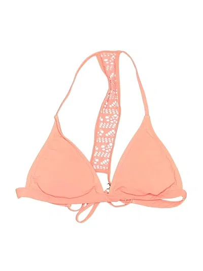 Pre-owned Juicy Couture Swimsuit Top Orange Swimwear