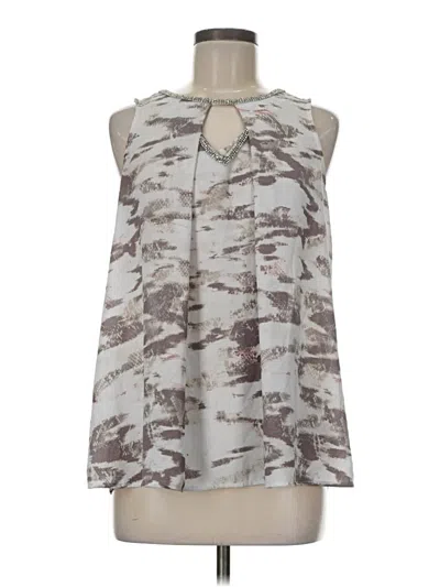 Pre-owned Juicy Couture Tank Top Gray Halter Neckline Tops