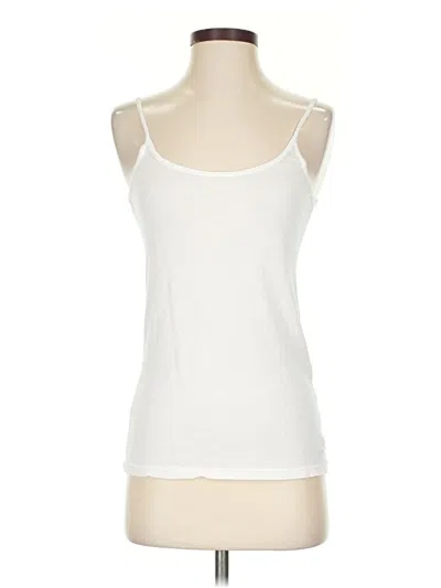 Pre-owned Juicy Couture Tank Top White Strapless Neckline Tops