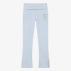 JUICY COUTURE TEEN GIRLS BLUE VELOUR JOGGERS