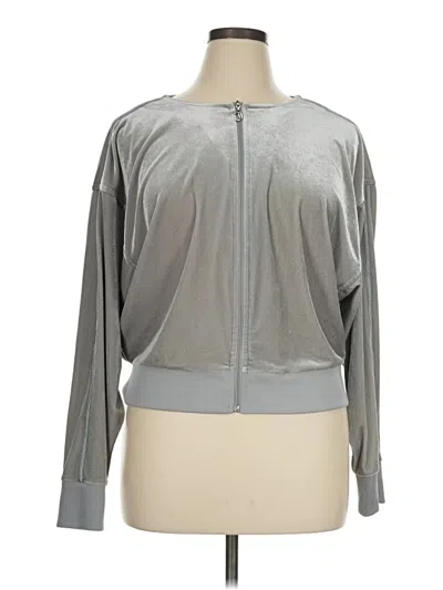 Pre-owned Juicy Couture Track Jacket In Gray