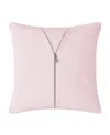 Juicy Couture Velvet Novelty Decorative Pillow, 20" X 20" In Pink Marshmallow