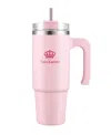 Juicy Couture Travel Style Fashion Water Bottle In Pink Marshmallow