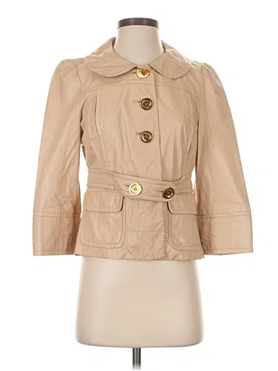 Pre-owned Juicy Couture Trenchcoat In Tan