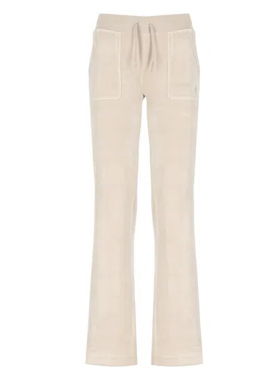 Juicy Couture Trousers In Neutral