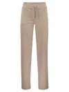 JUICY COUTURE JUICY COUTURE TROUSERS WITH VELOUR POCKETS