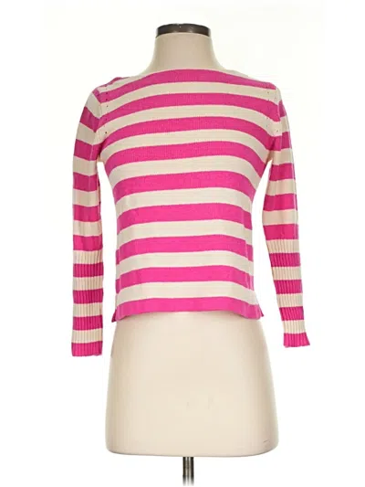 Pre-owned Juicy Couture Turtleneck Sweater In Pink